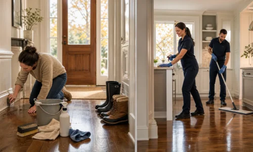 DIY Cleaning Vs. a Cleaning Company in Orleans Before Winter